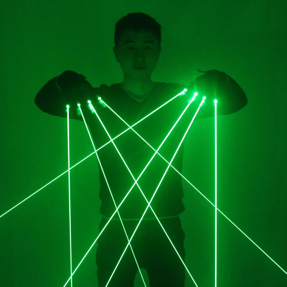 LZR Laser Gloves Green